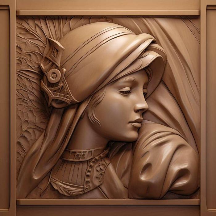 نموذج ثلاثي الأبعاد لآلة CNC 3D Art 